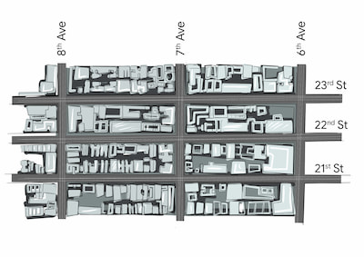 Manhattan street grid example