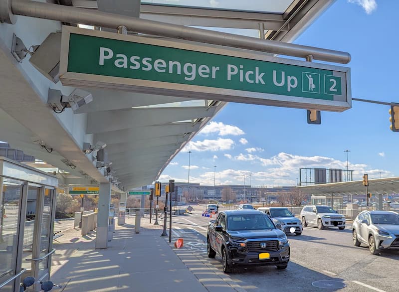 Passenger Pick Up 2 at Newark Airport